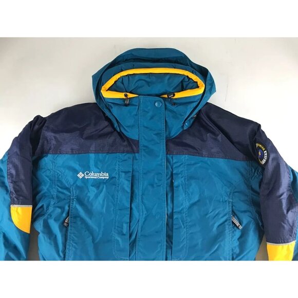 Columbia‎ Womens Multicolor Insulated Hooded Ski Snowboarding Jacket Size M - Picture 2 of 12